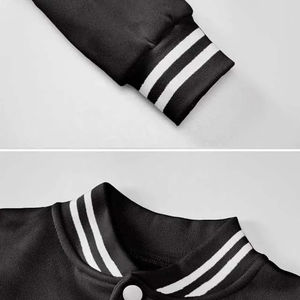 Nueva moda mujer Crop Top Lettermen chaquetas de alta calidad para mujer Crop Top Lettermen mujeres Crop Varsity Jacket - Product Image 5