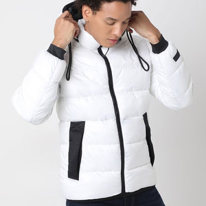 Chaquetas acolchadas multicolores para hombres con capucha Puffy Elegante moda de invierno Chaquetas acolchadas hechas en Pakistán - Product Image 5