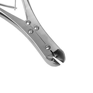 Instrumento ortopédico, pinzas de corte de alambre, cortadores de alambre quirúrgico, alicates planos de alambre para cirugía con soporte de agarre personalizado - Product Image 1