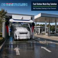 Machine de lavage de voiture électrique sans contact 360°, bras en acier inoxydable, pression de 10 Mpa, garantie de 3 ans, système de lavage de voiture automatique express