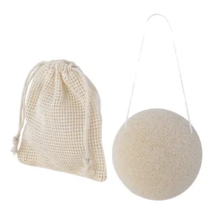 Éponges et tampons à récurer personnalisés en Konjac Berberidopsis – Qualité supérieure - Product Image 1