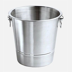 Matte Finishing Stainless Steel <b>Ice</b> <b>Bucket</b> <b>Insulated</b> for Longer Retention for Parties Premium <b>Ice</b> <b>Bucket</b> Drink Accessory - Product Image 1