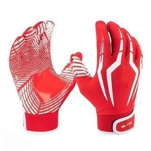 Gants Gripey de qualité supérieure, respirants, avec sangle de poignet réglable, fermeture à boucle et crochet, design sublimé, gants synthétiques à doigts entiers - Product Image 3