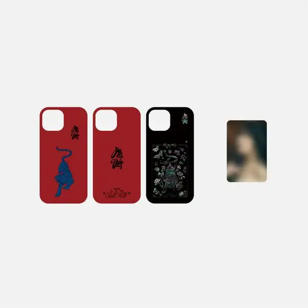 Official Kpop Merch Red Velvet CHILL KILL CASE_C iPhone 15 made in Korea Smart Phone Case