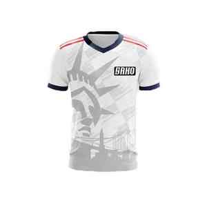 Camiseta GAA de ajuste personalizado de alta calidad, ropa de Equipo Amateur profesional, transpirabilidad impresa con técnica de sublimación - Product Image 1