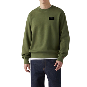 Sweat-shirts d'hiver multicolores à épaules tombantes pour hommes, col rond, style hip-hop, logo personnalisé, mélange polyester/coton, qualité supérieure - Product Image 3