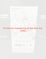 Cartes à collectionner d'anime Hobby OP05 Awakening of the New Era Booster Box, Assortiment complet de cartes TCG à collectionner