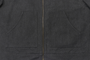 Chaqueta de invierno de lana para hombre con logotipo personalizado de tela de gamuza, chaquetas gruesas y cálidas para exteriores de alta calidad para hombre, abrigos - Product Image 4