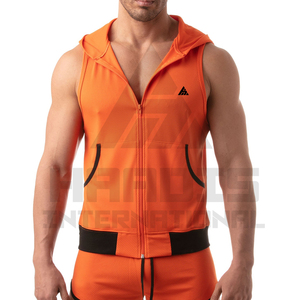 Sweat à capuche sans manches léger de haute qualité pour hommes New Outdoor Wear Sweat à capuche sans manches pour hommes à vendre - Product Image 2