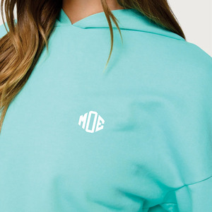 Sudaderas Lisas Personalizadas al por Mayor con MOQ Bajo para Mujer, Tejido Texturizado, Ropa Urbana, Personalización OEM, Marca Privada, Estilo Americano - Product Image 6