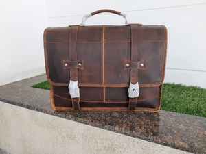 Sacoche fine multi-poches pour ordinateur portable, sacs de travail professionnels avec compartiments rembourrés, sacs fourre-tout - Product Image 2