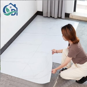 แผ่นไม้ DIY มีกาวในตัวทำ<span class=keywords><strong>พื้น</strong></span>หินอ่อนกันน้ำติดตั้งง่ายสำหรับการปรับปรุงชั้นใต้ดินห้องครัวและห้องน้ำ - Product Image 1
