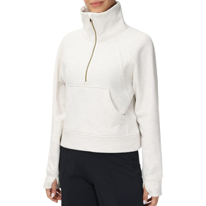 <b>Womens</b> <b>Turtleneck</b> Drop-shoulder Sweatshirts Fleece <b>Tops</b> Oversized Pullover Fall Outfits 2024 Winter Fashion Clothes - Product Image 4