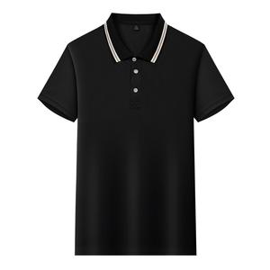 Chemises polo d'été personnalisées avec broderie, design à col, pour uniformes d'entreprise - Product Image 5
