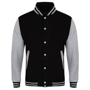 2024 chaquetas universitarias personalizadas para hombres lana de alta calidad y mezclilla de gran tamaño de punto suelto estilo Letterman nuevo - Product Image 3