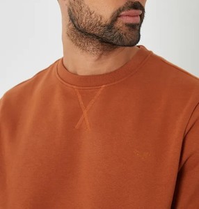 Sudadera de algodón grueso con cuello redondo para hombre y mujer, estilo urbano estampado ecológico, térmica 3D, talla grande, teñido liso, para invierno - Product Image 4