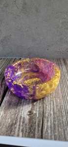 Tazón de Resina Hecho a Mano, Plato Decorativo para Baratijas, Porta Joyas, Arte en Epoxi, Plato para Servir Colorido, Decoración Moderna para el Hogar, Idea de Regalo Única - Product Image 2