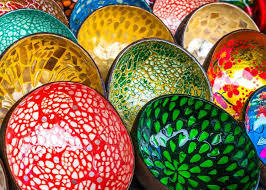 ชามสลัดจากเวียดนามเป็นมิตรกับสิ่งแวดล้อมทำด้วยมือเครื่องเขินเปลือกมะพร้าวทำมือออกแบบโลโก้ได้ตามต้องการ - Product Image 5