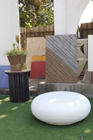 Table basse moderne en ciment pour salon ou bureau, durable et facile à nettoyer, fabriquée au Vietnam, haute qualité