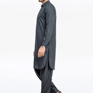 Mejor venta Shalwar Kameez Mens Shalwar Kameez Kurta tradicional pakistaní para hombres ropa - Product Image 1