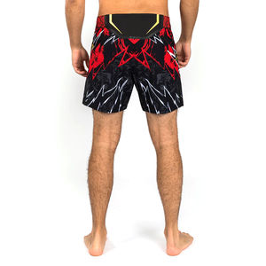 Pantalones Cortos de Compresión MMA con Impresión por Sublimación Personalizada, Pantalones Cortos de Muay Thai para Niños Unisex con Servicio OEM - Product Image 3