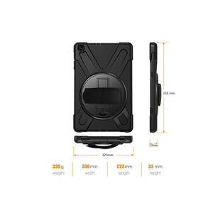 Étui en silicone Netzy Cute Defender pour tablette iPad Mini 2-3 5 et iPad 2021 - Noir - Matériaux TPU PC EVA - Fabrication directe - Product Image 5