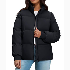 Chaqueta Acolchada Premium para Mujer, Aislante, con Cuello Alto para Calor y Comodidad en Clima Frío, Chaqueta de Exterior 2026 - Product Image 1