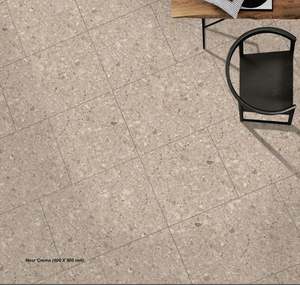 Azulejos de Ladrillo Refractario Antideslizantes Vitrificados de Grado AAA para Exteriores, 600x600, 20 mm de Grosor, Color Marrón, Estilo Moderno Clásico, Aislamiento Térmico, Alta Resistencia - Product Image 3