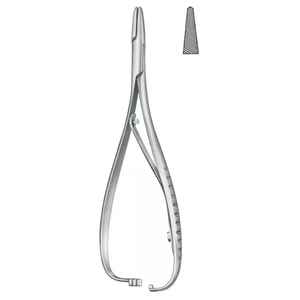 Portaagujas Mathieu de Acero Inoxidable de Alta Calidad de 20 cm, Fuente de Alimentación Manual, Juego de Instrumentos Quirúrgicos SEVMEK SURGICAL SS-NH-25 CE - Product Image 4