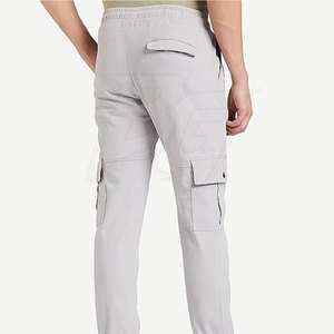 Men Straight Mid <b>Polyester</b> <b>Joggers</b> Breathable Eco-Friendly Quick Dry Flexible Fit Stylish Casual Bottoms for Outdoor Travel - Product Image 2