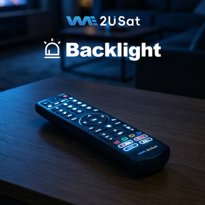 รีโมทคอนโทรลอัจฉริยะแบบเปลี่ยนทดแทนได้ สำหรับกล่องทีวีแอนดรอยด์ We2usat K3 PRO+ และทีวีสติ๊ก P6 Mini รองรับการสั่งงานด้วยเสียงผ่านบลูทูธ พร้อมฟังก์ชั่น IR Learning และไฟแบ็คไลท์ - Product Image 2