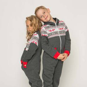 Combinaison pour enfants de haute qualité, nouvelle arrivée 2024, durable, fermeture éclair en polaire - Douce et chaude - Idéale pour l'hiver et le confort au coucher - Product Image 2