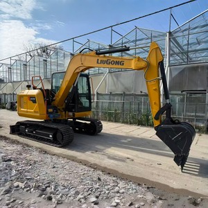 Meilleur prix pour une excavatrice sur chenilles 9075F jaune, machine de terrassement hydraulique compacte, équipement de construction - Product Image 6