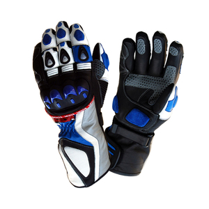 Nouveaux Gants de Moto 2026 Personnalisés en Cuir Synthétique à Doigts Entiers Antidérapants avec Fermeture à Boutons, Logo Personnalisé pour la Protection des Sports de Plein Air - Product Image 5