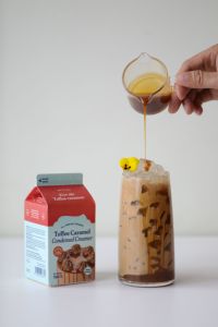 Venta caliente de alta calidad HALAL crema no láctea OEM Toffee caramelo crema condensada 500G café y té con leche precio al por mayor - Product Image 3