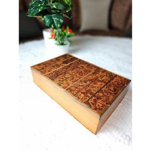 Artesanía de Madera de Tuya Marroquí de Lujo, Hecha a Mano, Raíz de Tuya Natural, Decoración Tradicional Marroquí para el Hogar, Regalo - Product Image 1