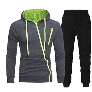 2026เสื้อมีฮู้ดกางเกงจ๊อกกิ้งชุดกีฬาลำลองสำหรับผู้ชายชุดวอร์มมีฮู้ดชุดออกกำลังกายสำหรับฤดูใบไม้ผลิฤดูใบไม้ร่วง - Product Image 1