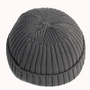 Nueva llegada al aire libre de lana diaria de algodón acrílico bordado personalizado Logo suave gorro de invierno - Product Image 4