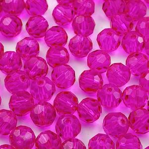 Wholesale pink Color <b>Glass</b> <b>Bead</b> Popcorn clear Quartz Cracked <b>Crystal</b> <b>Beads</b> for Jewelry Making 4-12mm - Product Image 1