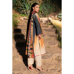 ชุดลำลองผ้าลอนปักลายพิมพ์ 3 ชิ้น สไตล์ฤดูร้อน SD-52228 - Product Image 6