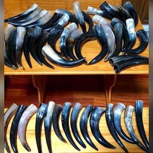 Cuerno de beber barato hecho a mano, 100% Natural, Vikingo Medieval, cuerno para beber cerveza, cuerno de vaca para beber - Product Image 1