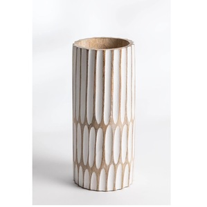 Florero de madera de mango de estilo creativo para el hogar, cocina, oficina, decoración interior, precio de fábrica, tema de vacaciones de Navidad - Product Image 3