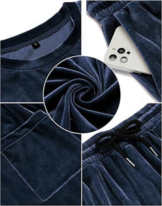 เสื้อยืดเดนิมพิมพ์ลายปักเองสำหรับฤดูหนาว คอเสื้อแบบยูนิเซ็กส์ แขนยาว สไตล์ไฮสตรีท ผ้าฝ้าย 100% - Product Image 3
