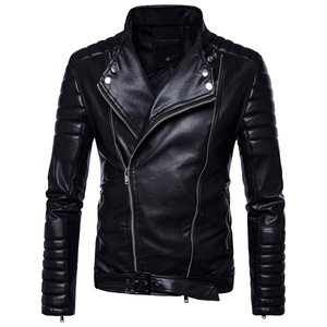 Factory Manufacturer <b>Men</b> <b>Leather</b> <b>Jackets</b> New Fashion Slim Fit Genuine for <b>Men</b> <b>jackets</b>/Pakistan <b>leather</b> <b>jackets</b> - Product Image 6