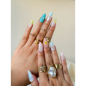 Ongles à presser Lemon Wave : ajoutez une touche de couleur à vos doigts sans effort - Product Image 4