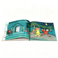Usine d'impression personnalisée : Livres d'images pour enfants à couverture rigide, livres d'histoires illustrés en couleur, conception de logo OEM, plastification.