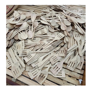 ชุดช้อนไม้และเครื่องใช้ในครัวจากเวียดนามโดยข้อมูลทองคำ99รายการสำหรับมืออาชีพด้านการทำอาหาร - Product Image 1