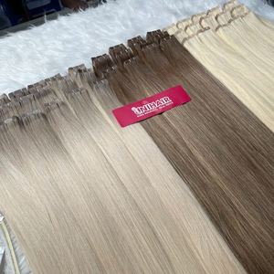 Tape in extensions différentes couleurs longueur de 16 pouces-30 pouces vietnam cheveux humains prix de gros - Product Image 1