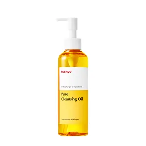 MANYO FACTORY Pure Cleansing Oil 200ml- Made in Korea Low pH Low Irritation Facial Cleanser Blackhead Whitehead Removal