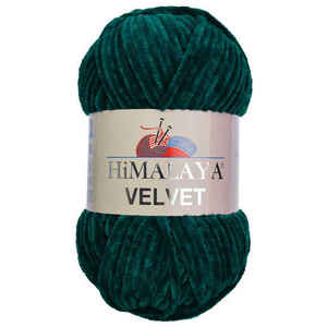 Himalaya <b>Velvet</b> 90048 – Premium Fancy <b>Yarn</b> for Petrol - Product Image 1